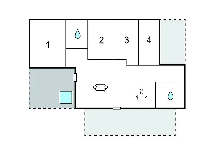 4 Bedroom Pet Friendly In Glesborg